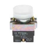 Buton indicator LED alb 220V LAY5 Breckner Germany