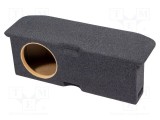 Carcasă difuzor BASSER MDF melanj negru 200mm 14l