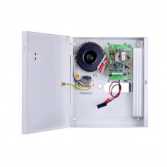 Sursa de alimentare liniara cu backup, 12V / 2A, contact sabotaj foto