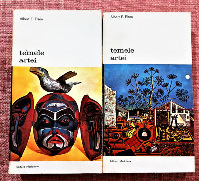 Temele artei 2 volume. Editura Meridiane, 1983 - Albert E. Elsen foto