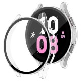 [Pachet 360&Atilde;&sbquo;&Acirc;&deg;] Husa + folie Samsung Galaxy Watch4 44mm Techsuit Defense, transparenta