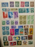 Lot Masiv 44 Timbre Israel 1950-1970 - Semne Zodiacale, Monede Antice Iudaice, Peisaje Deșertul Negev, MNH/Ștampilat -A333