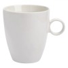 Cana Porțelan New Bone, Albă, Capacitate 540 ml, Diametru 10 cm, &Icirc;nălțime 12 cm, Compatibilă Cuptor Microunde, Compatibilă Mașina De Spălat Vase, Oem