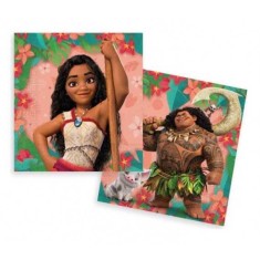 Set 20 servetele Vaiana/Moana 33x33 cm foto