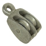 Cumpara ieftin Scripete din aluminiu cu 2 role, 20 mm