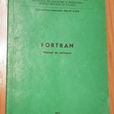 Calculatorul electronic FELIX C-256. Fortan. Manual de utilizare