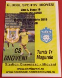 Program meci fotbal CS MIOVENI - TURRIS TURNU MAGURELE (26.11.2019)