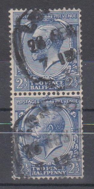 Anglia, 1912, regele GEORGE al V-lea, stampilat (OL1)