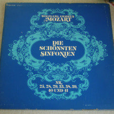 MOZART - Simfonii - Cutie cu 4 Viniluri Deutsche Grammophon Perfecte