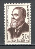 Franta.1959 100 ani nastere J.Jaures-om politic SF.333, Nestampilat