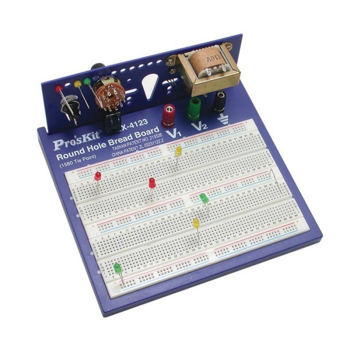 Placa de test Breadboard Pro's Kit, 1580 puncte Placa de test Breadboard Pro's Kit, 1580 puncte