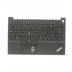 Carcasa superioara cu tastatura palmrest Laptop, Lenovo, ThinkPad E15 Gen 2 Type 20TD, 20TE, 5M11A36347, AM1PV000400, AP1HK000D00AYL, cu iluminare, la