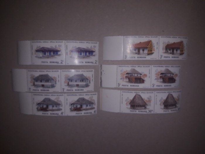 TIMBRE ROMANIA MNH-1986/LP1162-SEMICENTENARUL MUZEULUI SATULUI