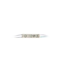 Modul 3 LED-uri SMD2835 6000K alb rece IP67 foto