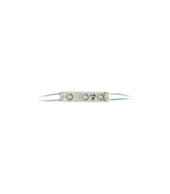 Modul 3 LED-uri SMD2835 6000K alb rece IP67 foto