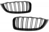 Set Grile Radiator Nari Duble Am Bmw Seria 4 F33, F83 2013&rarr; Negru Lucios M Design FGBMF32DPB, General