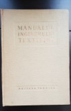 Manualul Inginerului Textilist, Editura Tehnica 1959, 1333 pagini, Carte Design Vestimentar
