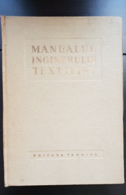 Manualul inginerului textilist foto