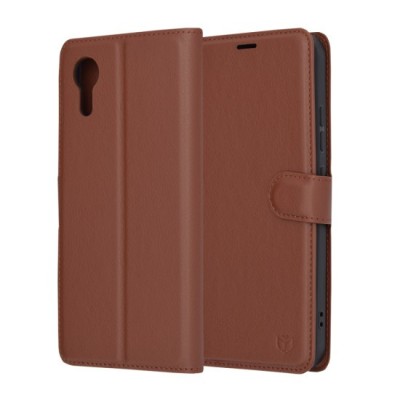 Husa pentru Samsung Galaxy Xcover7 - Techsuit Leather Folio - Brown foto
