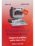 Dana Lica - Fundamentele programarii - Culegere de probleme pentru clasa a IX-a (Editia: 2005)