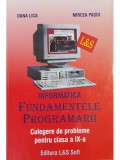 Dana Lica - Fundamentele programarii - Culegere de probleme pentru clasa a IX-a (editia 2005)