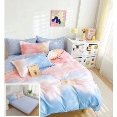 Lenjerie Pat Agata Sx100, Bumbac, 6 Piese, Cu Elastic, Imprimeu