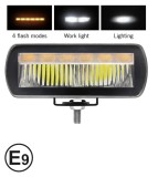 Cumpara ieftin Proiector LED multifunctional lampa de lucru cu DRL alb si lumina de avertizare 4 functii IP65 67K - 12, 24V