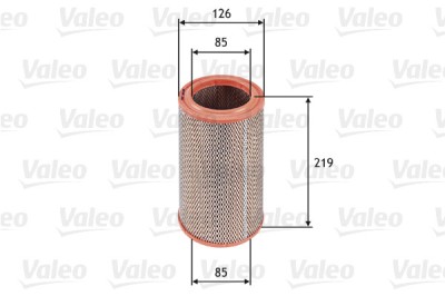 VALEO 585609 Filtru aer foto