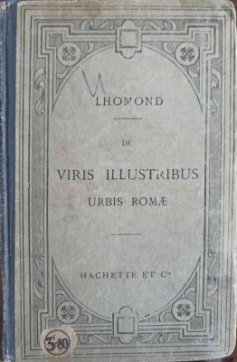 DE VIRIS ILLUSTRIBUS. URBIS ROMAE A ROMULO AD AUGUSTUM. TEXTE LATIN-LHOMOND-222086 foto