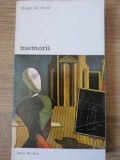 Memorii Giorgio de Chirico, Meridiane 1976, Biblioteca de Arta, Coperta Necartonata, Limba Romana