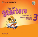 Pre A1 Starters 3, Audio CD for Revised Exam from 2018 - Paperback brosat - Cambridge