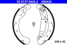 ATE 03.0137-0424.2 Set saboti frana