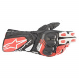 Cumpara ieftin Manusi Moto Alpinestars SP-8 V3 Gloves, Negru/Alb/Rosu, Medium