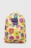 Jansport rucsac culoarea galben, mare, modelator