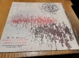 W. A. MOZART - disc vinil in coperta originala, Electrecord, 1984, viteza 33