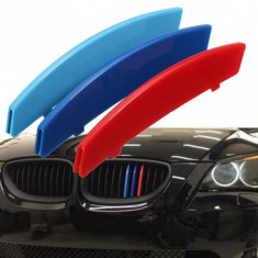 Emblema ornament plastic grila BMW M Power E60 E61 seria 5 2004-2010 foto