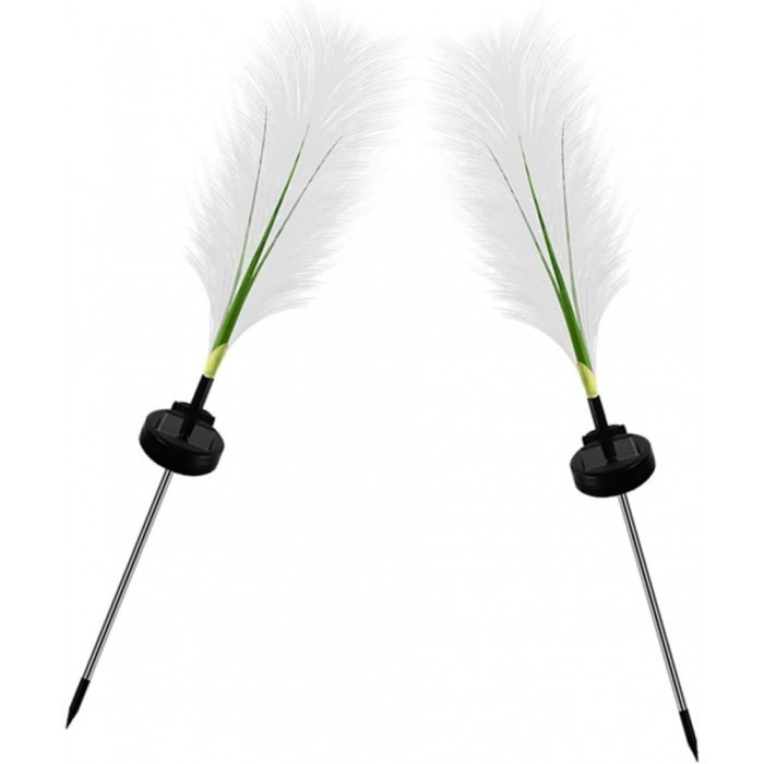 Set 2 Ghirlande Luminoase Solara, Pentru Gradina, Forma de Pana, 73 cm