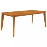 Cumpara ieftin Masa de gradina, 200x100x75 cm, lemn masiv de acacia