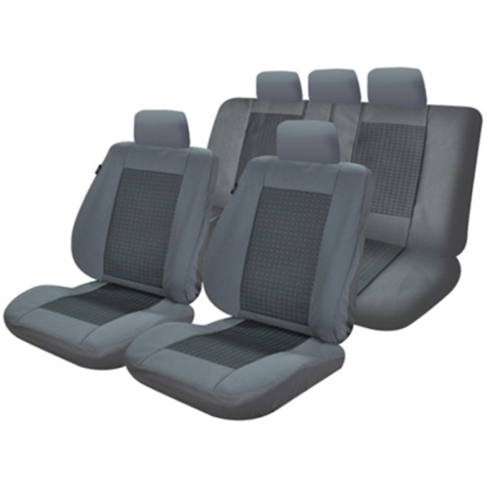 Set huse scaun gri Lux m03 Set huse scaun gri Lux m03