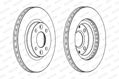 FERODO DDF2327C PREMIER Disc frana foto