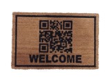 Cumpara ieftin Covoras Intrare QR, 40x60 cm, Fibra de Cocos