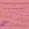 HST A262 Bilet de călătorie creditat 1943 CFR