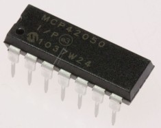 IC DIGITAL POT,50K,2CH,SPI TYP: MCP42050-I/P MCP42050-I/P MICROCHIP
