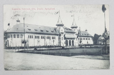 EXPOZITIA NATIONALA 1906 , PALATUL AGRICULTUREI , CARTE POSTALA ILUSTRATA , CIRCULATA , 1906 foto