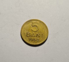 5 bani 1952 foto