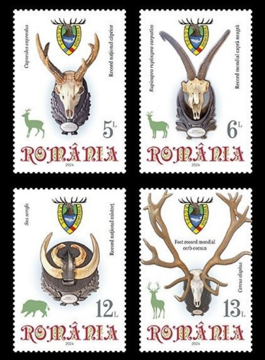 Trofee de v&acirc;nătoare, 2024, LP 2474, MNH