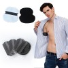 5 Seturi Tampoane Anti-transpiratie AVEX, Negre, Unisex, Protectie Haine, Autoadezive, 10 Bucati (5 x 2)