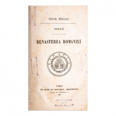 Cezar Bolliac, Renașterea României, prima ediție, 1857