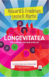 Longevitatea - Paperback brosat - Howard S. Friedman, Leslie Martin - Litera