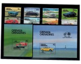 Grenada Grenadines 1986 - Mașini de epoca, serie si colite neuzate
